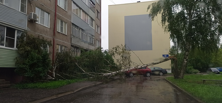 Ливень затопил рыбинские дороги и улицы_216517