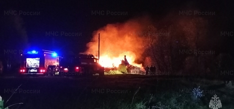 В Ярославской области в минувшие выходные сгорели пять домов_239986
