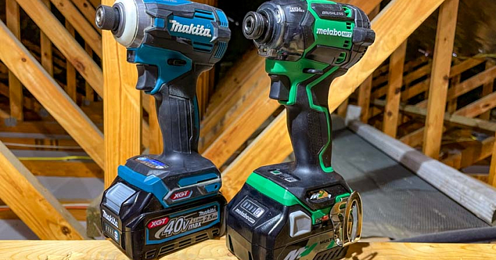 Обзор-сравнение ударных шуруповертов Makita и Metabo