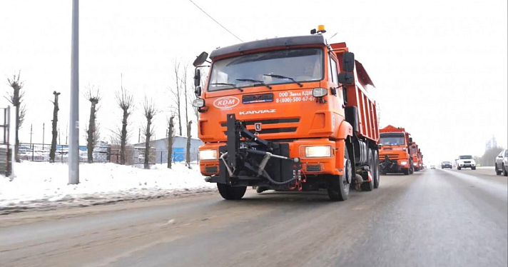В Ярославль поступила снегоуборочная техника из Смоленска