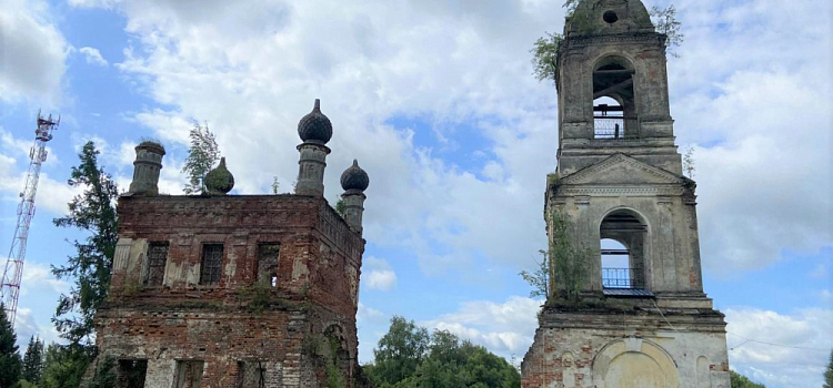 Храмовый ансамбль в ярославской глубинке включили в реестр объектов культурного наследия