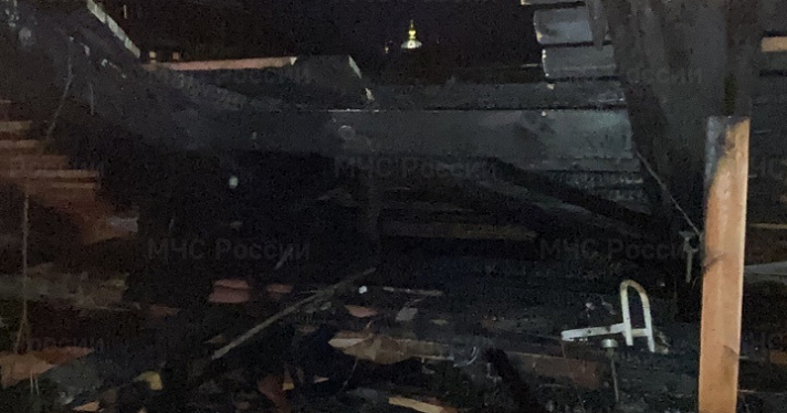 В центре Ярославля горело офисное здание