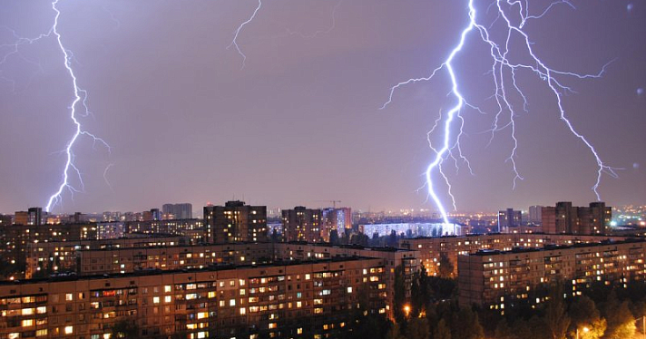Гроза и сильный ветер ожидаются в Ярославле: когда закончатся дожди