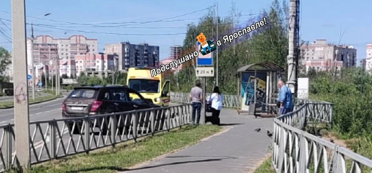 В Заволжском районе Ярославля сбили подростка