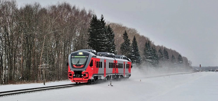 Рельсовый автобус «Орлан» за месяц перевез три тысячи пассажиров