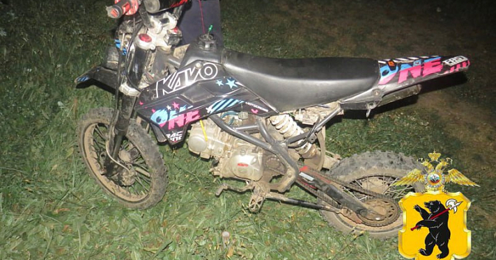 В Ярославской области подросток на питбайке сбил мужчину