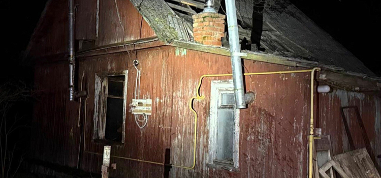 В посёлке под Ярославлем при пожаре погиб мужчина