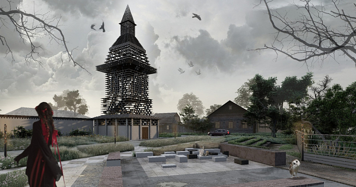 Ярославская студентка представила проект регенерации Тюремного замка в Данилове