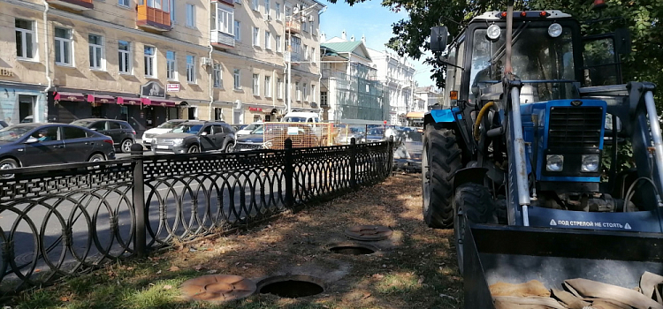 Возник дефект на трубопроводе: в центре Ярославля ведутся ремонтные работы