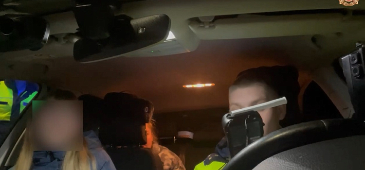 В Ярославле поймали пьяную девушку-подростка, устроившую ночные гонки на «Газели»
