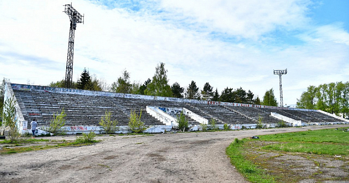 В Ярославле сносят бывший стадион «Локомотив»