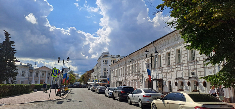 Пешеходный квартал в центре Ярославля ограничат автоматическими столбиками