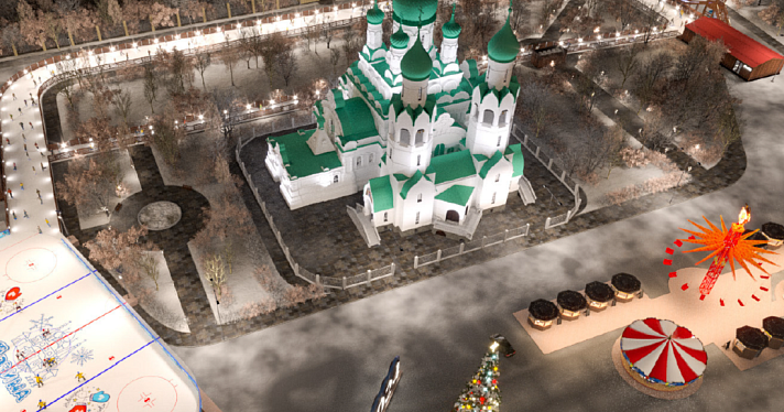Круче будет только на ВДНХ: в Ярославле Советскую площадь превратят в одну большую новогоднюю площадку_253052