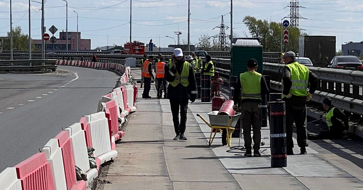 В Ярославле снова изменится схема проезда по эстакадной части Юбилейного моста