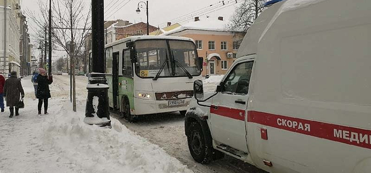 В Рыбинске в маршрутке умерла пенсионерка