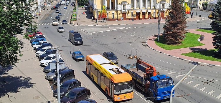 В Ярославле у электробуса № 50 существенно изменится схема движения