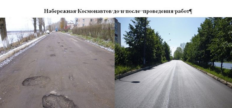 В Рыбинске ремонтируют дороги по региональной программе