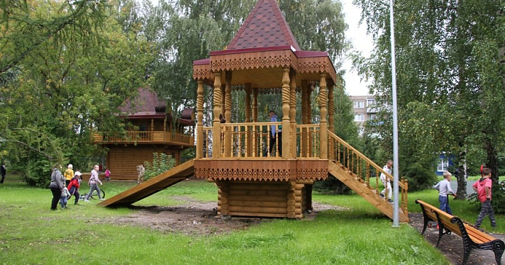 В Рыбинске после ремонта открыли детский парк в Переборах: фото_166173