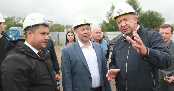 Губернатор проинспектировал строящиеся объекты в Переславле