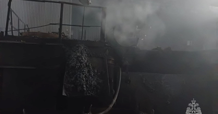 В Ярославской области горел моторный завод