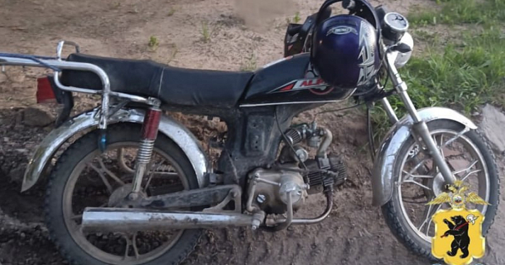 В Ярославской области пострадал подросток, катавшийся на мопеде