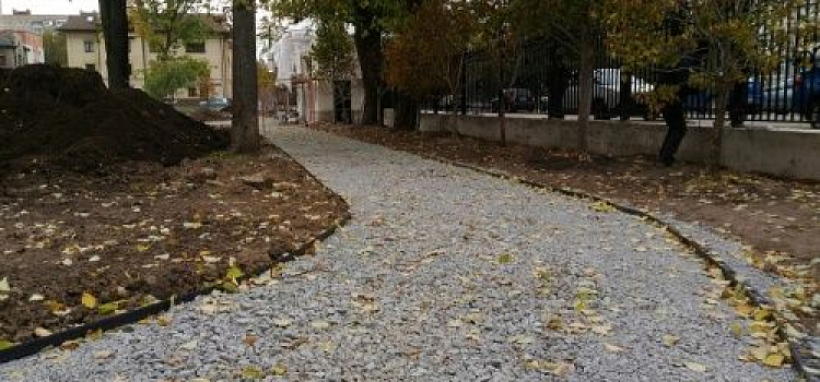 В Рыбинске благоустройство Карякинского парка завершат до конца года
