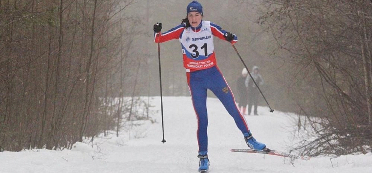 Ярославна завоевала бронзу на чемпионате России по зимнему триатлону
