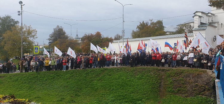 В поддержку референдумов: ярославцы собрались в центре города на митинге-концерте_222129