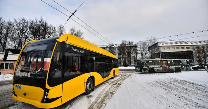 В Ярославль весной поступят пять новых троллейбусов