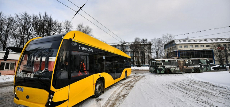В Ярославль весной поступят пять новых троллейбусов