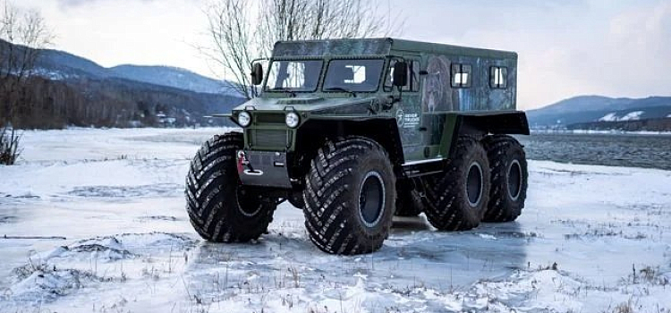 В Ярославле продается огромный вездеход за семь миллионов рублей