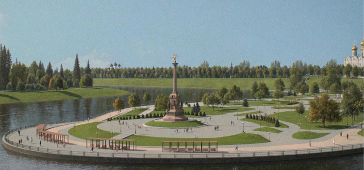 Благоустройство Стрелки в Ярославле растянется на год
