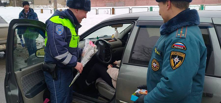 В Ярославле сотрудники Госавтоинспекции массово останавливали женщин-водителей_312591