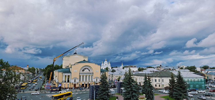 В Ярославле временно перекроют площадь Волкова