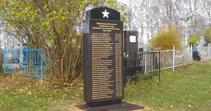 В Рыбинске увековечили память летчиков ВОВ