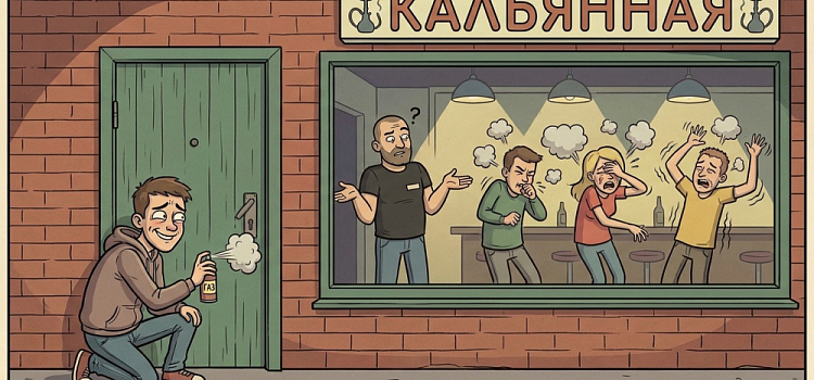 В Ярославской области хулиган распылил газ в кальянной