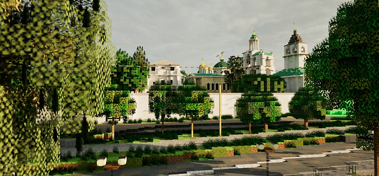 В компьютерной игре Minecraft построили Ярославский музей-заповедник_306294