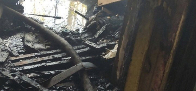 При пожаре в Рыбинске погиб мужчина