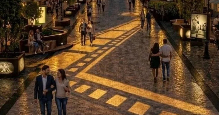 В Ярославле представили визуализацию проекта пешеходной зоны в центре города