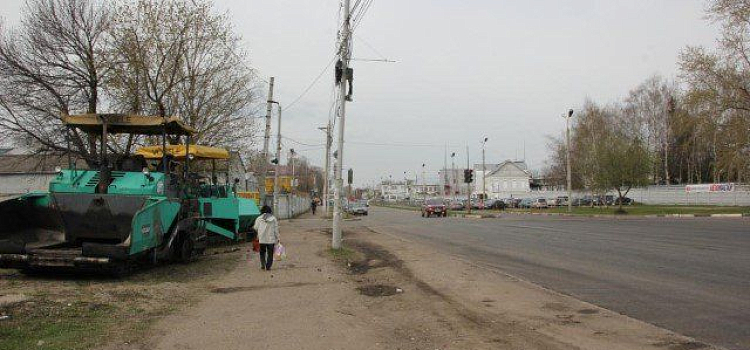 В Ярославле продолжается ремонт дорог большими картами