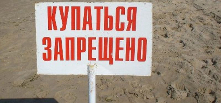 На двух ярославских пляжах выставлены аншлаги «Купаться запрещено»