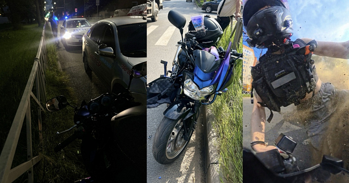 «Везде жуткая боль»: ярославна на мотоцикле пострадала в аварии на перекрёстке