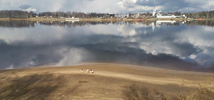 Фото дня. В Ярославле дети открыли купальный сезон