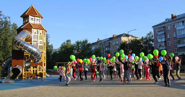 В Ярославской области появился детский городок, построенный по уникальному проекту_220655