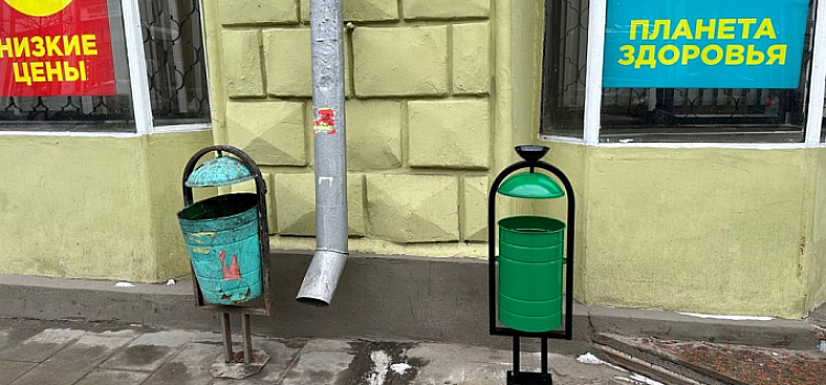 В Ярославле станет больше мусорных урн у ларьков, магазинов и ресторанов