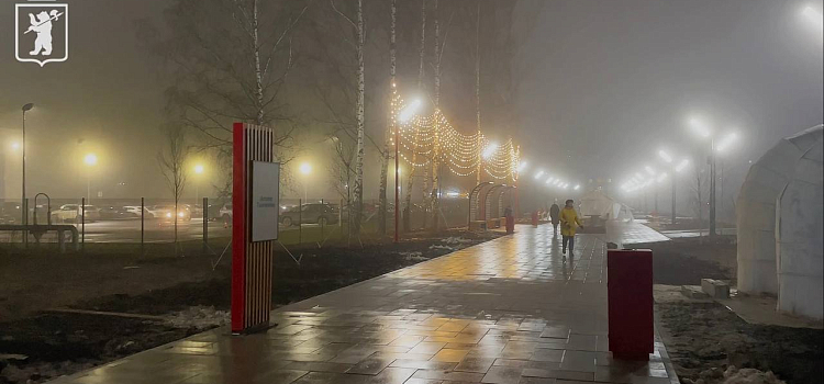 Новое место отдыха: в Ярославле завершили благоустройство аллеи имени Ивана Ткаченко_307795