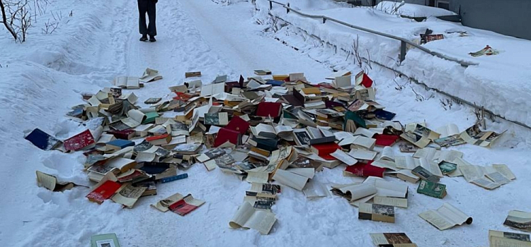 Героиня нашего времени: ярославна выбросила гору книг из окна