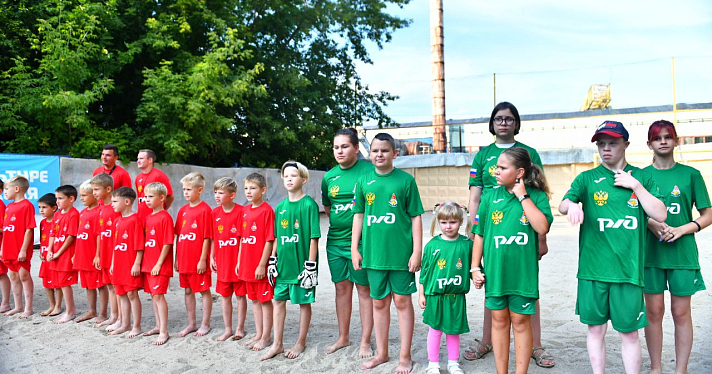 В Ярославле открыли первую в городе детскую академию пляжного футбола_217146