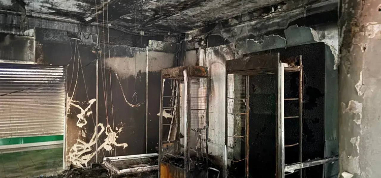 В Ярославле горел магазин_308036