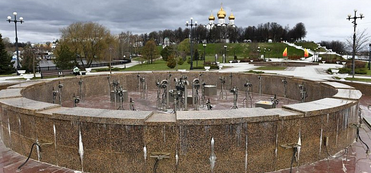 В мэрии назвали точные даты включения городских фонтанов в Ярославле